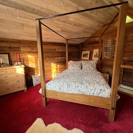 Romantic Private Superior Swiss Chalet With Hottub Lungern Eksteriør billede