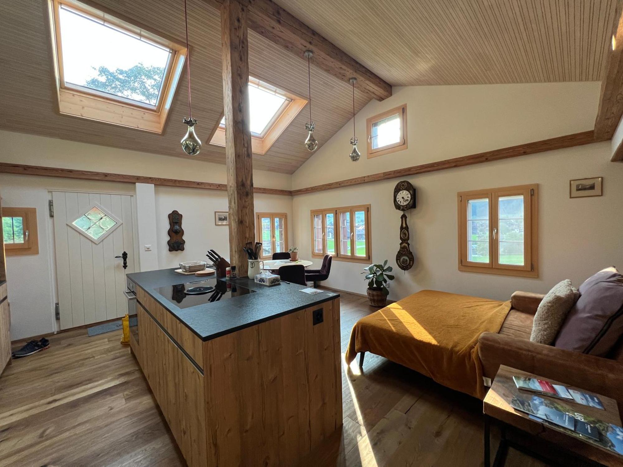 Romantic Private Superior Swiss Chalet With Hottub Lungern Eksteriør billede
